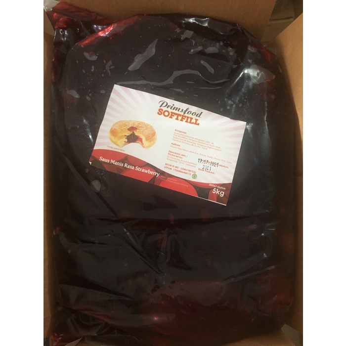 

Prims Food Canadia Strawberry Jam selai murah ekonomis 5 kg