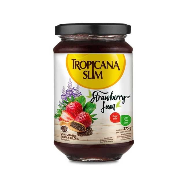 

TROPICANA SLIM JAM STRAWBERY 375 GR