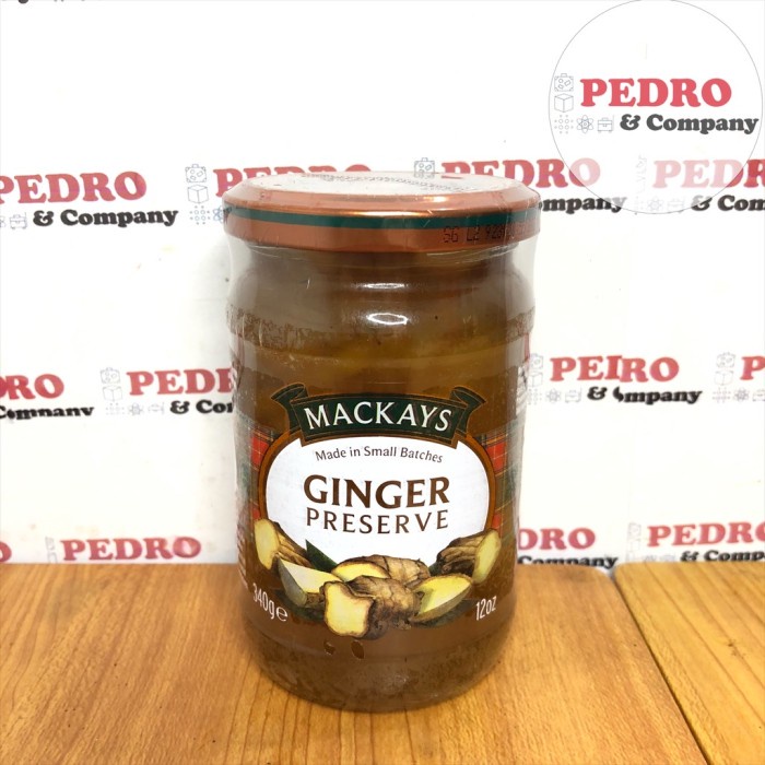 

Mackays ginger preserve jahe 340 gram - selai roti jam spread