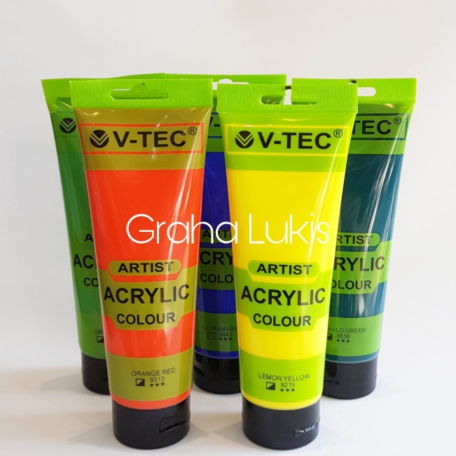 

V-Tec Artist Acrylic Paint 250Ml / Cat Akrilik V-Tec 250Ml