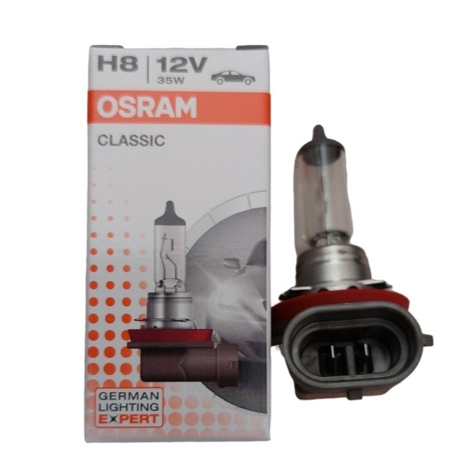 Bohlam Lampu Foglamp Brio Mobilio BRV HRV OSRAM H8 12V 35W Original murmer