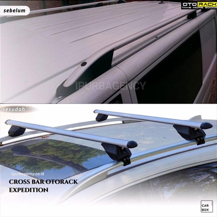 Cross Bar Rack Atas Roof Rail Mobil Xpander Cross Crossbar Otorack best