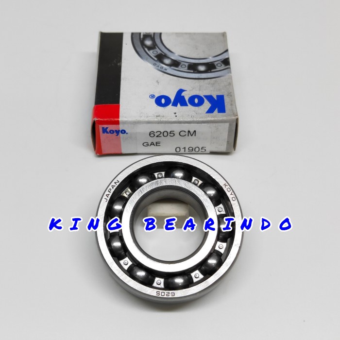 BEARING 6205 CM KOYO BEARING 6205CM KOYO BEARING 6205 KOYO TANPA TUTUP ready
