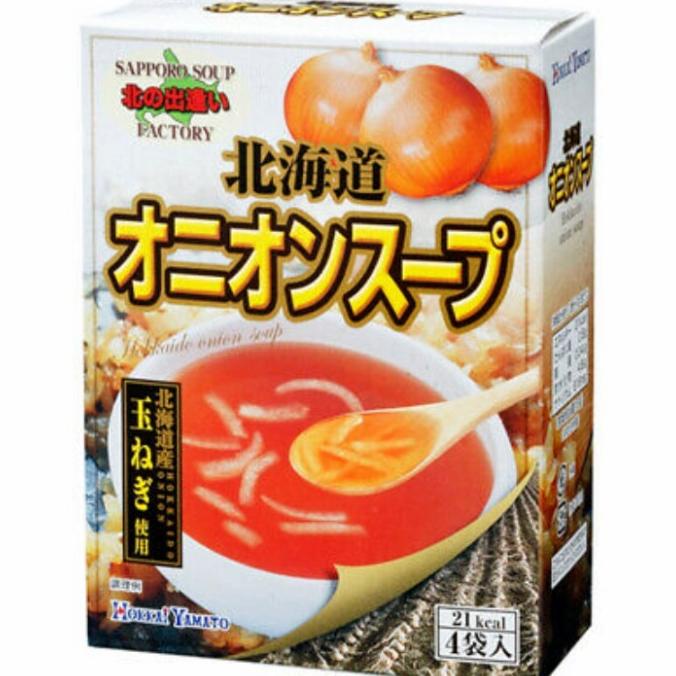 

Silahkan Order] Hokkai Yamato Hokkaido Onion Soup 28 gr / sup instant jepang