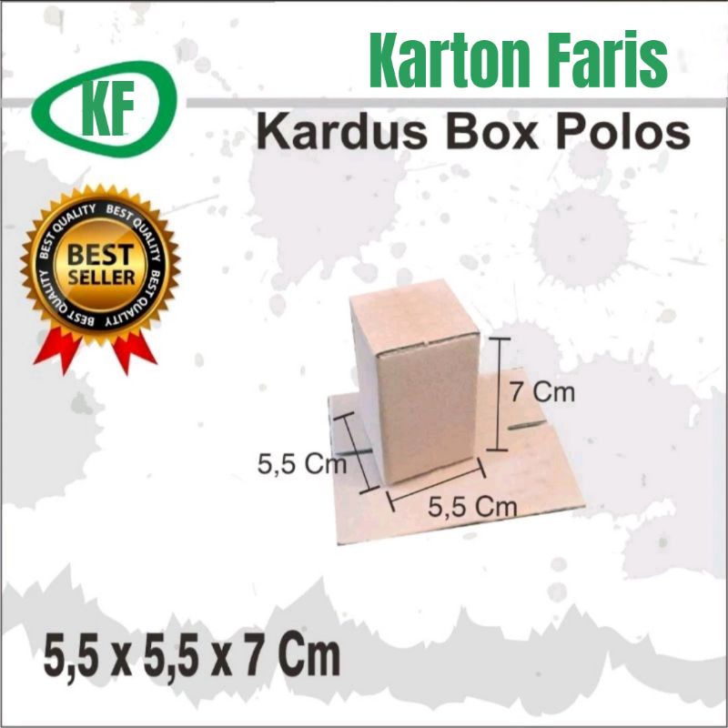 

KARDUS PACKING / BOX PACKING UK 5,5×5,5×7 CM