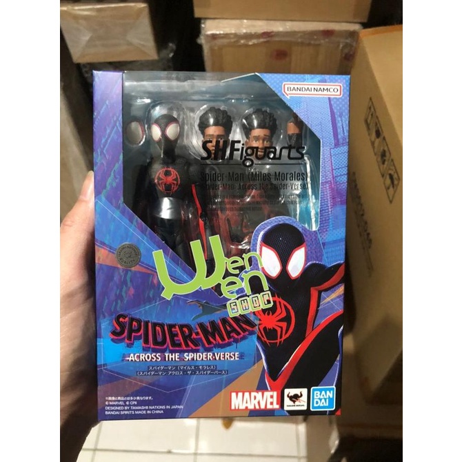 SHF Spider-Man Miles Morales SpiderMan Across the Spider