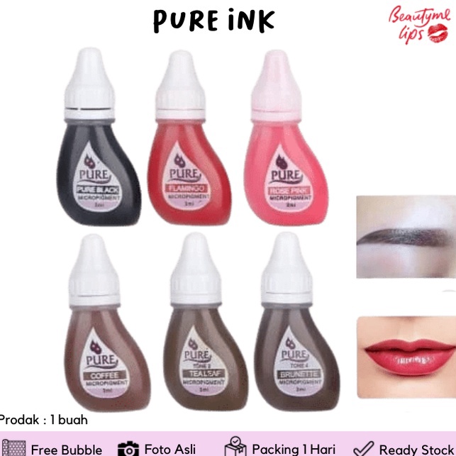 SALE PURE INK TINTA SULAM BIBIR DAN SULAM ALIS / SULAM INK