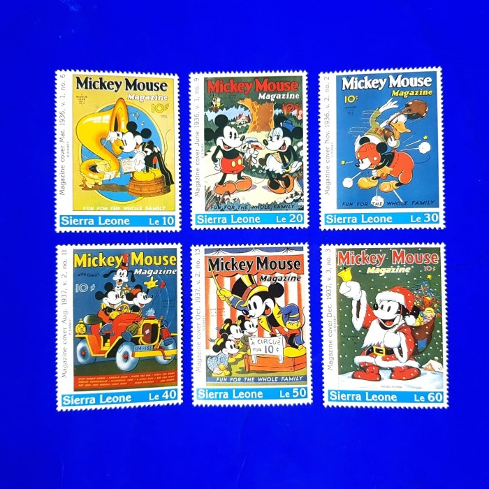 

Bestseller Perangko/Prangko Disney. Mickey Mouse. Fun For The Whole Family