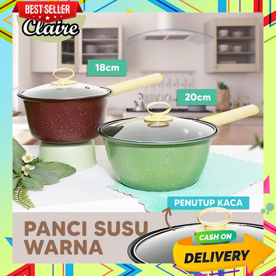 Set Panci Paanci Alat Kukus Wadah Sayur Pani Enamel Psnci Masak Sayur Serbaguna Puanci Wajan Teflon 