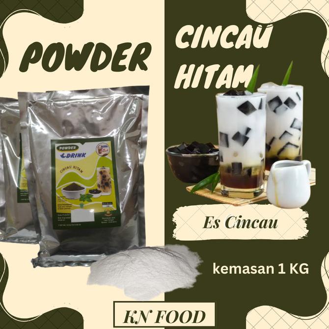 

Powder Cincau hitam Instan Bubuk Cincau Hitam Termurah 1000 gram