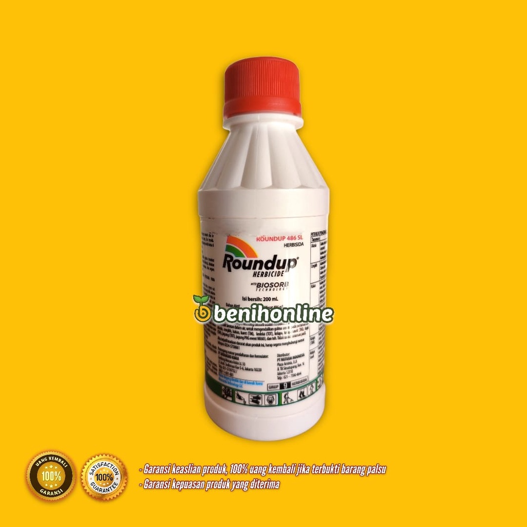 HERBISIDA - ROUNDUP - 200 ML - NUFARM touchdown neo gempur gramoxone pembasmi rumput