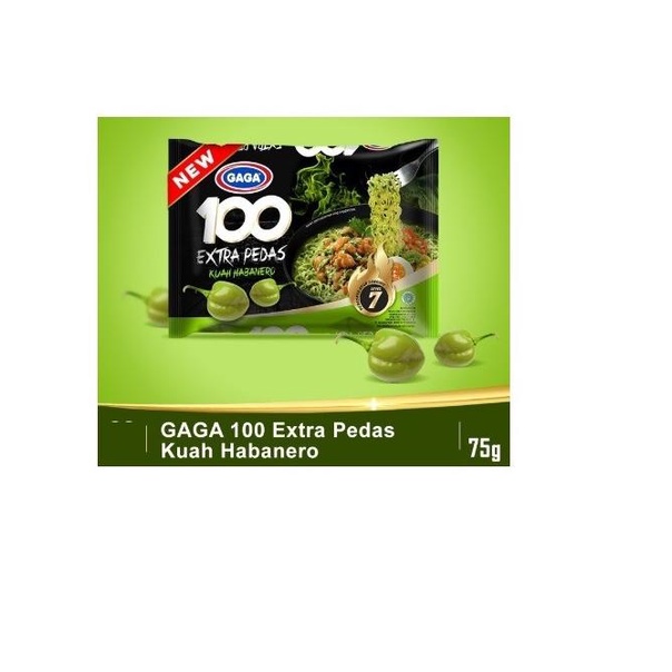 

Gaga Mi 100 Kuah Level 7 Habanero 75 Gr