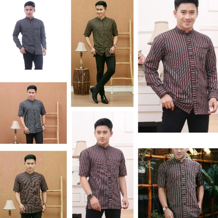 ✨12.12✨ BAJU ADAT KEMEJA LURIK BAJU ADAT JAWA BAJU TRADISIONAL JAWA PAKAIAN ADAT PRIA HEM LURIK ATBM
