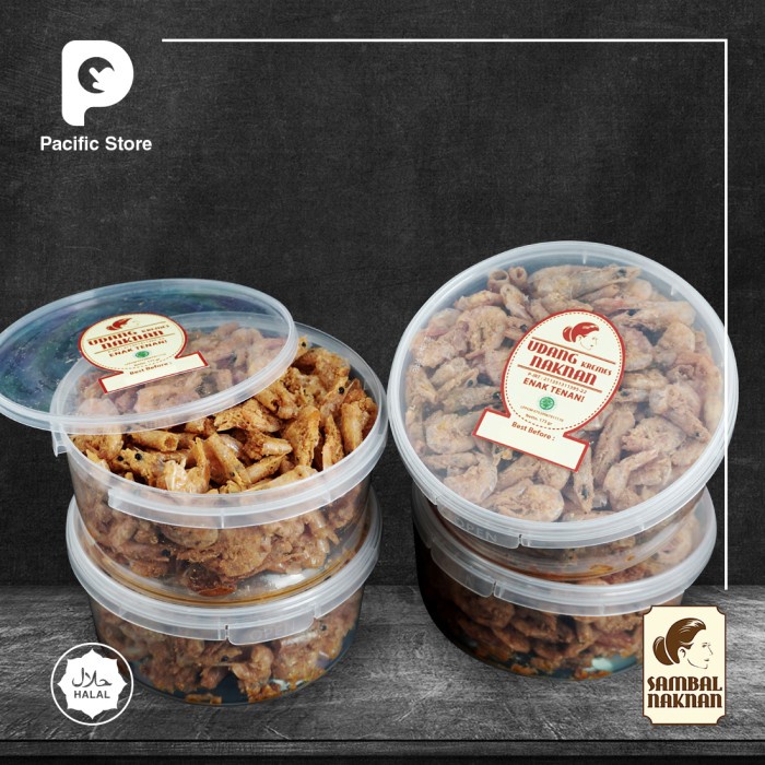 

Udang Kremes Nak-Nan (Ebi) Paket 4 Toples Bestseller Daging