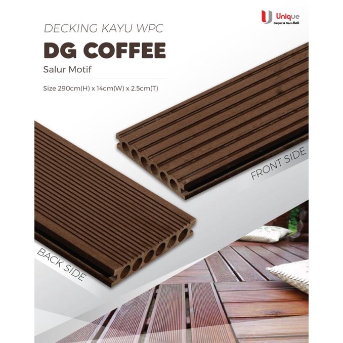 $+$+$+$+] Decking WPC Lantai Kolam Renang / Decking Kayu WPC Outdoor
