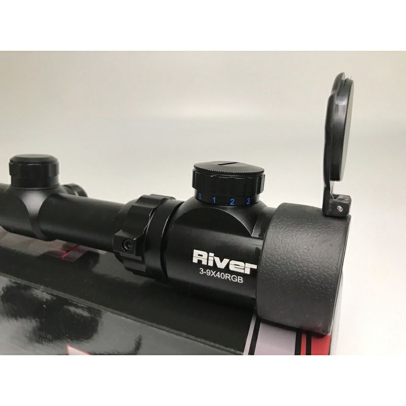 Teleskop River 3-9X40 Rgb Hk Tutup Flip Bonus Sunhide
