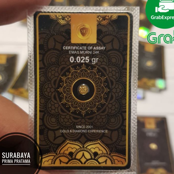 ✨Mall✨ Emas Mini Gold Minigold Black Series 0,025 - 0,05 - 0,1 / 0.025 - 0.05 - 0.1 gr gram 24 Karat