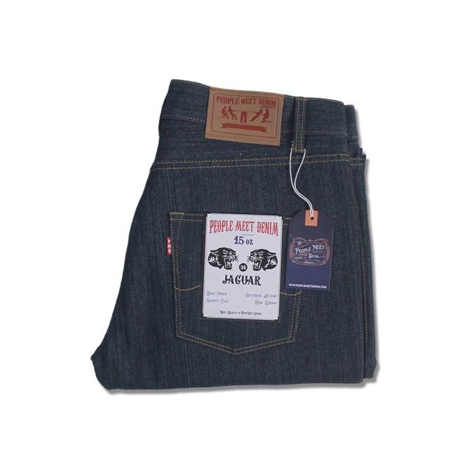 PMD & CO - JAGUAR - Celana Jeans Pria - Denim Selvedge Accent