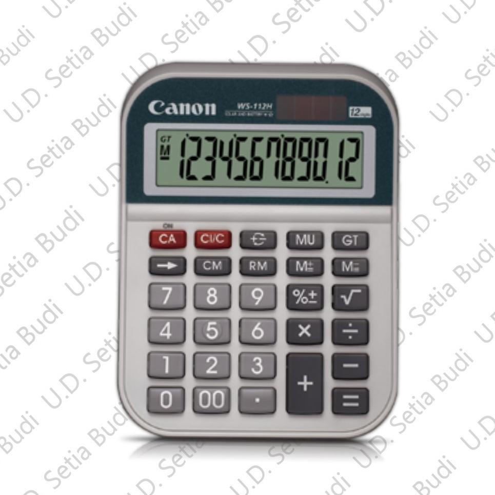 

ERA143 Kalkulator CANON WS-112H Asli dan Bergaransi ***