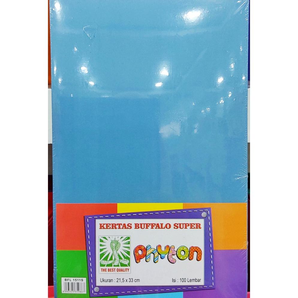 

ERA047 (PAK) KERTAS BUFALLO POLOS PHYTON BIRU TUA CERAH / KERTAS BUFALLO +++