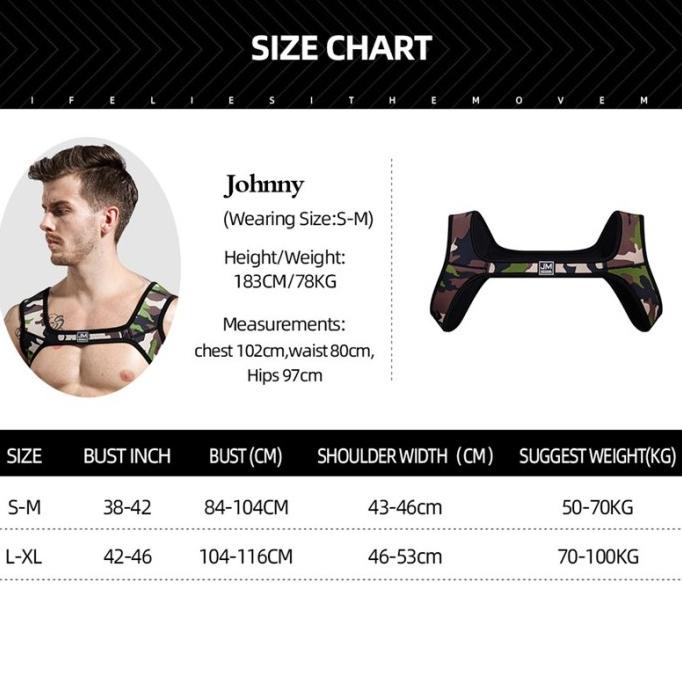 Harness Pria Jockmail JM906