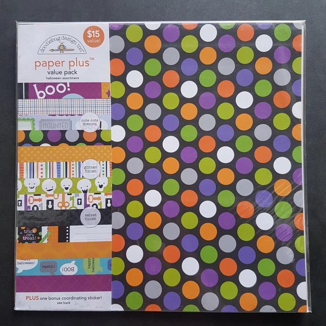 

Open DS] Doodlebug paper plus Halloween assortment paper pack 12in