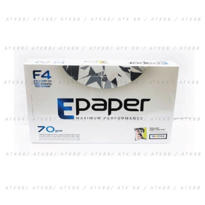 

Kertas HVS F4 70 gsm - EPaper BRG BARU