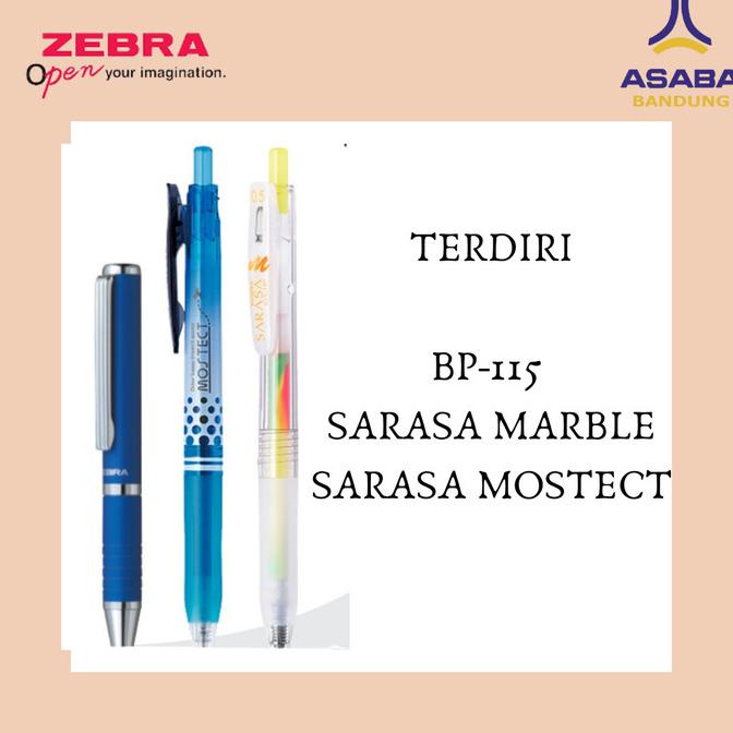 

#####] ZEBRA SARASA PACKAGE + BP 115 - HALLOWEEN SPECIAL EDITION