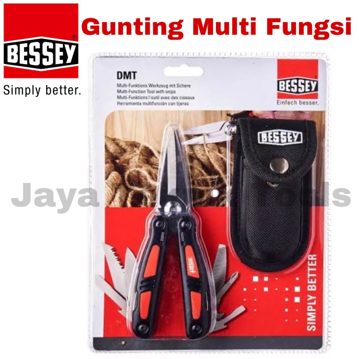 

Bestseller Gunting Multifungsi Bessey Pisau Lipat Kikir Obeng Gergaji