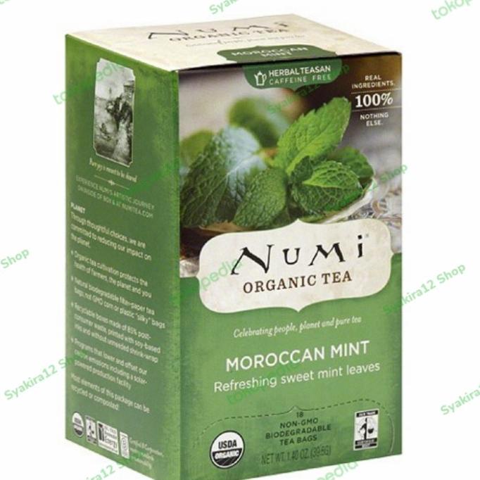 

:<:<:<:<] NUMI ORGANIC TEA MOROCCAN MINT TEA 396 gr
