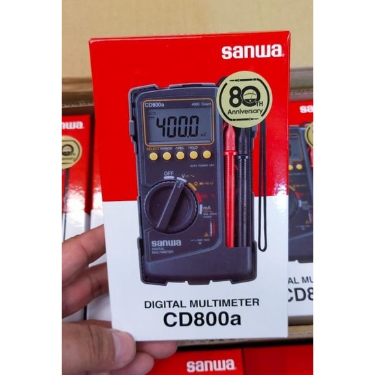 digital multitester sanwa cd800a avometer