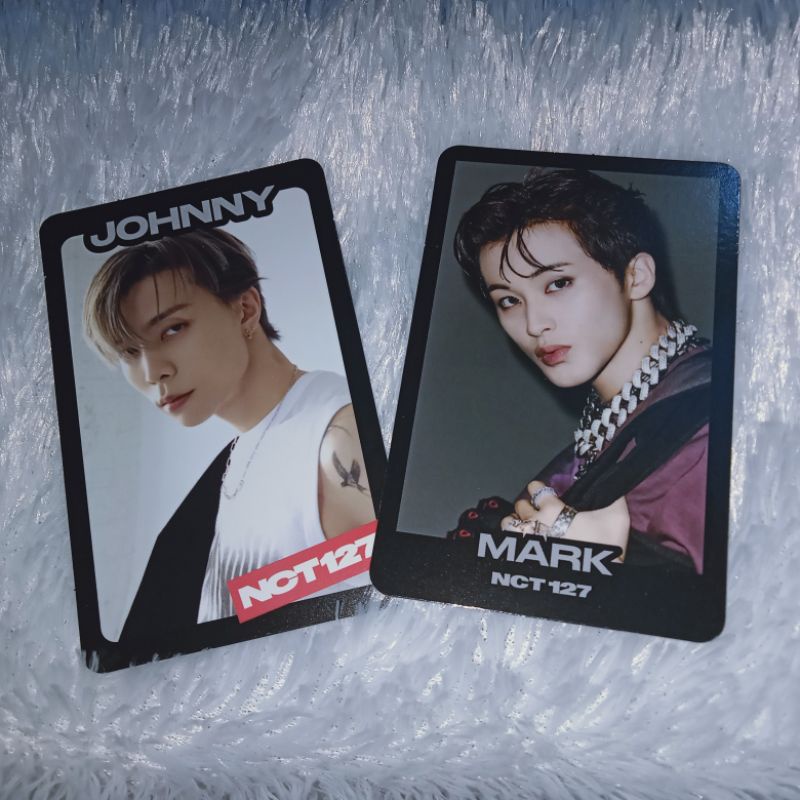 photocard nct trading card tc mark 2 baddies + johnny ay-yo