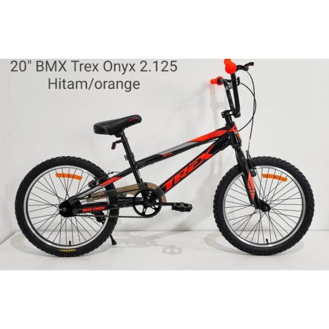 Fs Sepeda Anak 20 Bmx Trex Onyx 3.0 Ban Besar (Gojek/Grab/Cargo)