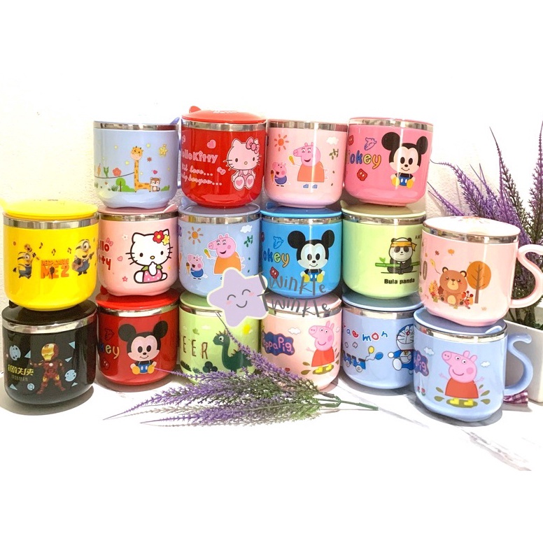 SALE TERBATAS Gelas Anak / Gelas Minum Anak / Gelas Stainless Anak
