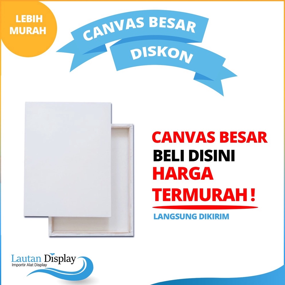 

KJ84 Kanvas Lukis Besar Polos Canvas Jumbo Kampas Melukis Kanfas Lukisan Canfas Lukisan Besar 40x50 40x60 70x70 cm Kanvas Alat Lukis Melukis Terkini -⌒