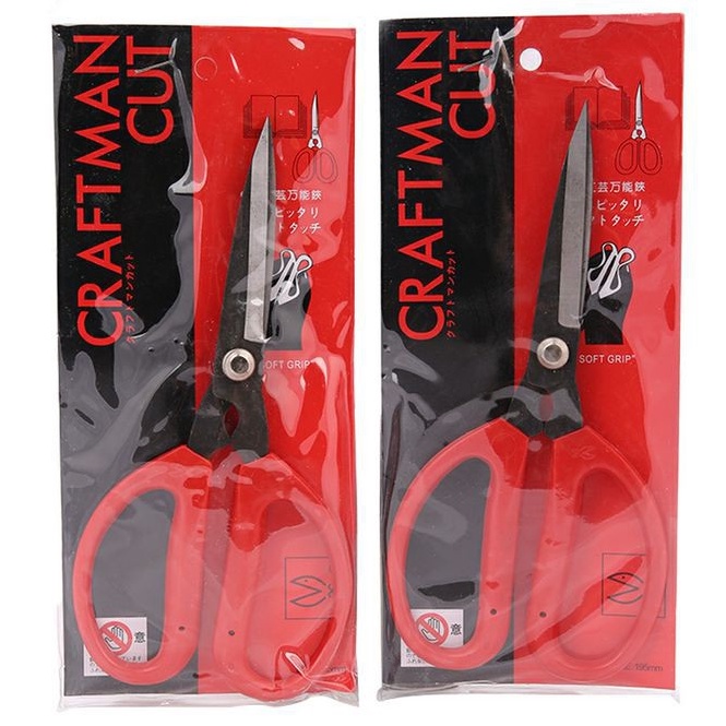 

[PRODUK 9EHAN69] Gunting Potong Bahan / Kain Craftman Cut Besar 6472