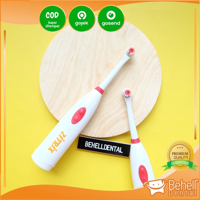 65 BEHELLDENTAL - ORI SIKAT GIGI ELEKTRIK ELECTRIC PUTAR  UNTUK BEHEL BEHEL / TIDAK - TOOTH BRUSH OR