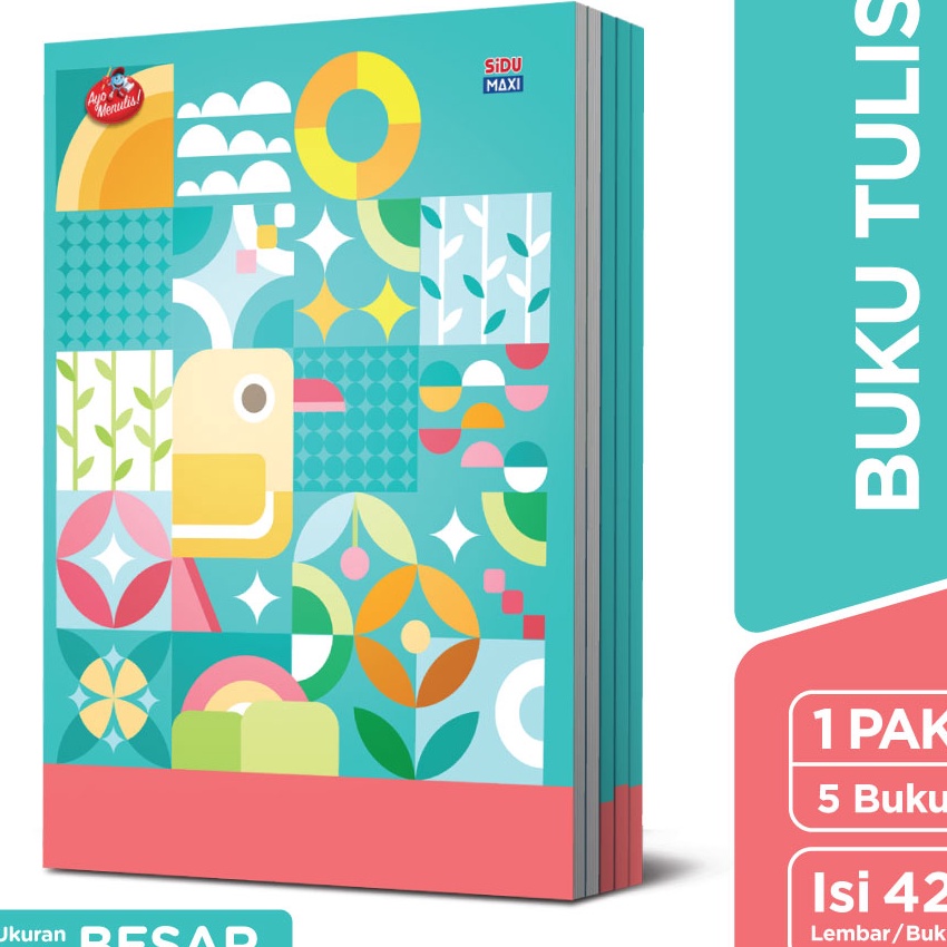 

[JBU »☀> SiDU Maxi Buku Tulis 42 Lembar - 5 buku / top.produk.!!