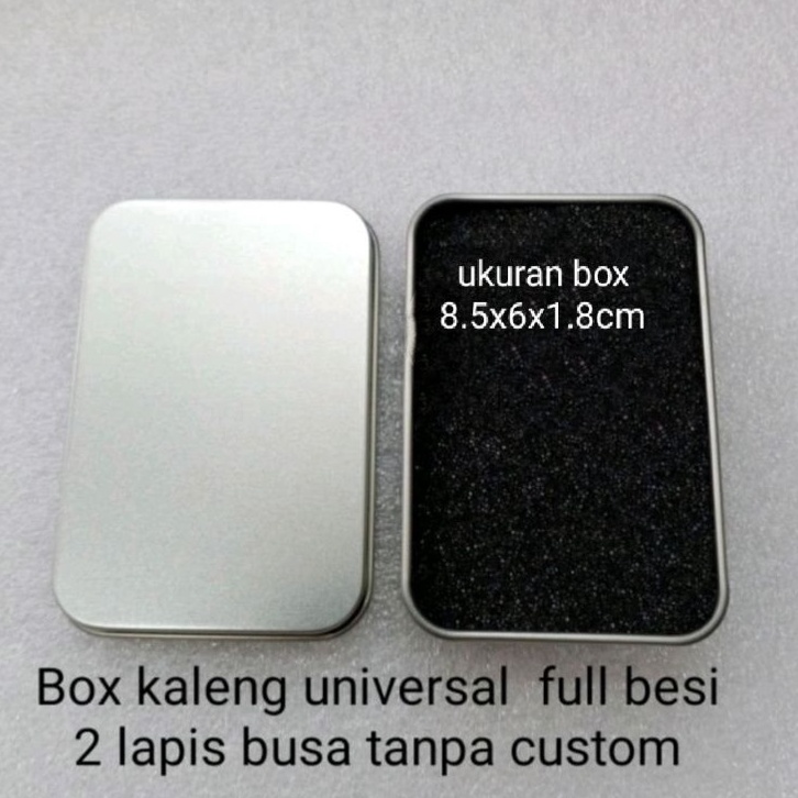 ←✻ BOX KOTAK KALENG UNIVERSAL USB TANPA JENDELA