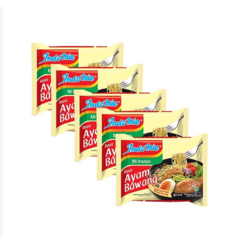 

Indomie 5pcs free babblel wrap.