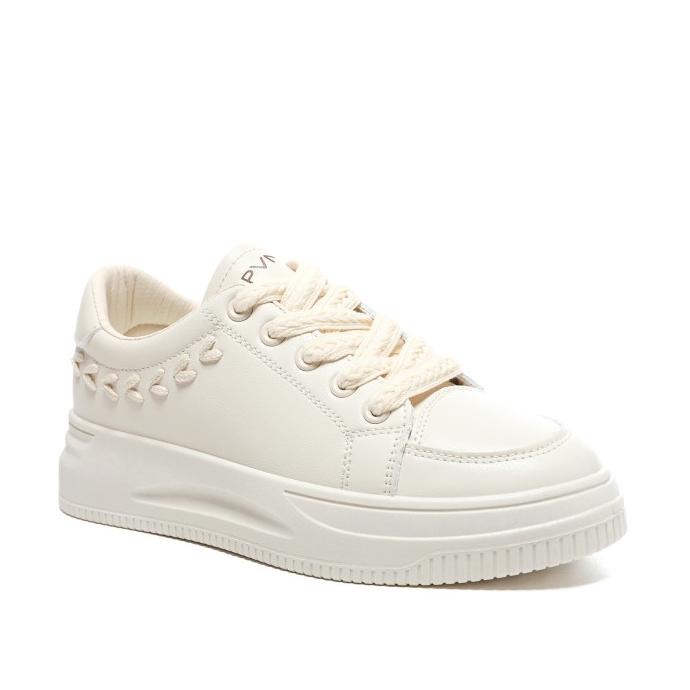 PVN Seola Sepatu Sneakers Wanita Shoes Ivory 279
