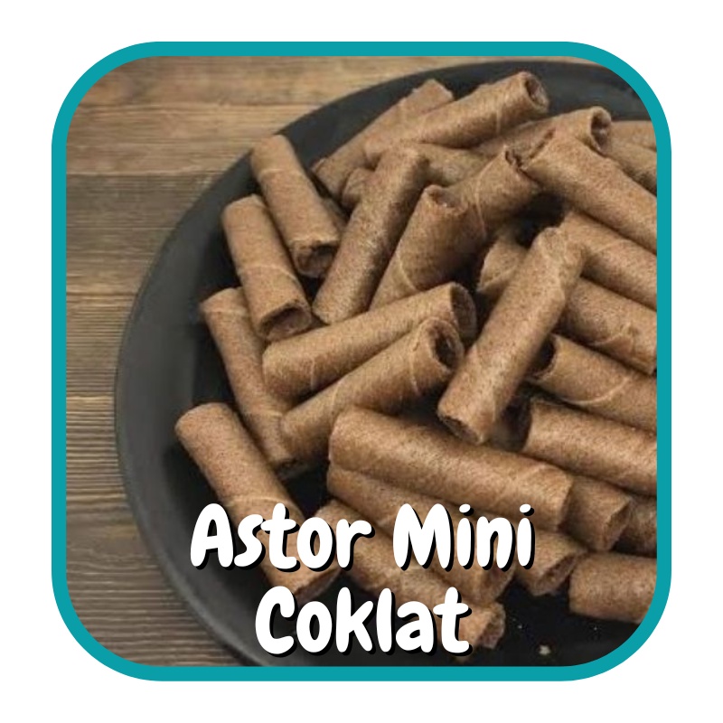 

Wafer roll mini rasa Coklat 234 gram