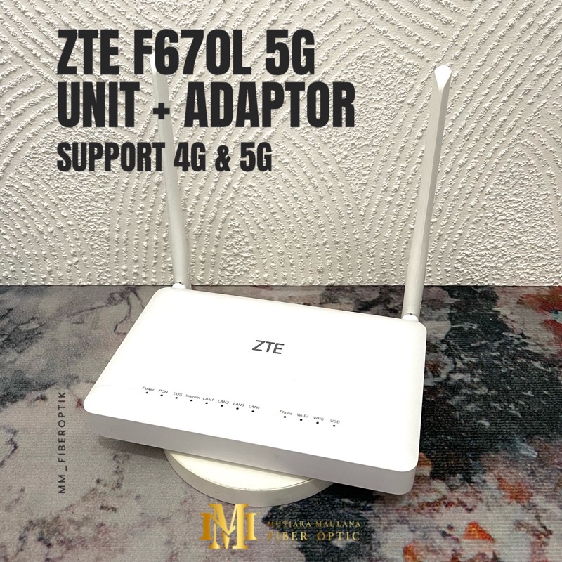 ont zte f670l port hijau