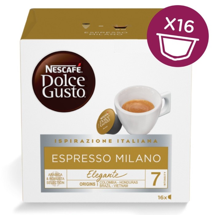 

Nescafe Dolce Gusto Espresso Milano Coffee Capsule NDG Kapsul Kopi