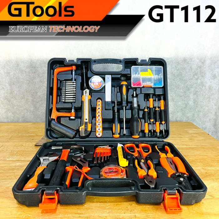 {GreenShop} tool kit 102pcs full set Toolset Toolkit Toolbox box uchiha perkakas Berkualitas