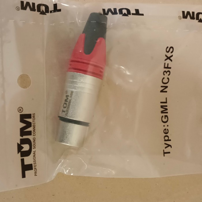 ' jek canon xlr female tum original