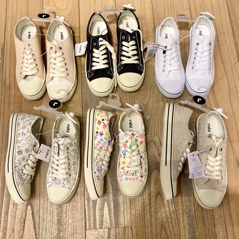 Harga Termurah.. sepatu harlow lace up plimsoll rubi sale