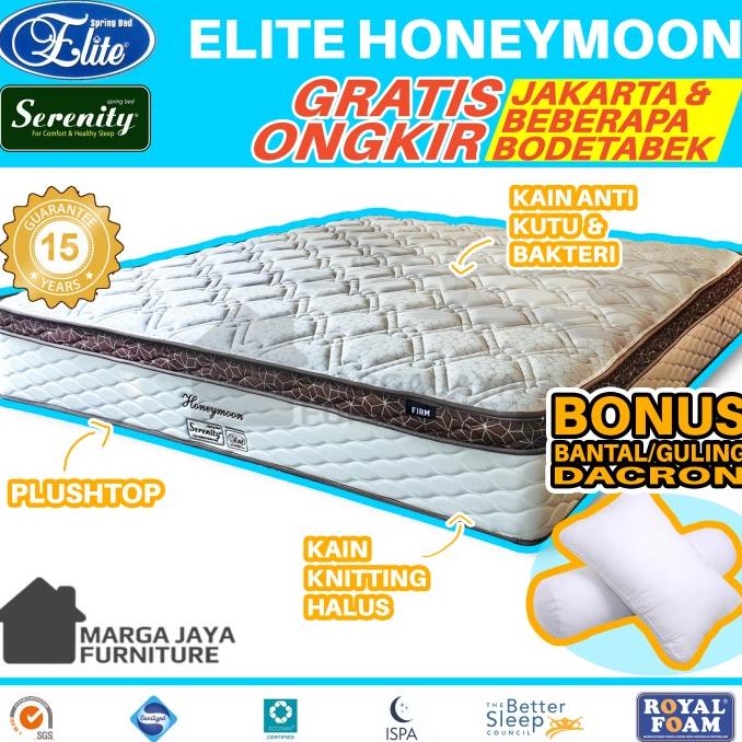 springbed kasur elite serenity pillowtop 180 x 200