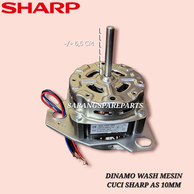 DINAMO PENCUCI MESIN CUCI SHARP / MESIN WASH SHARP / MESIN PENCUCI SHARP / DINAMO PENGGILAS MESIN CUCI SHARP [ART.  J5M9]