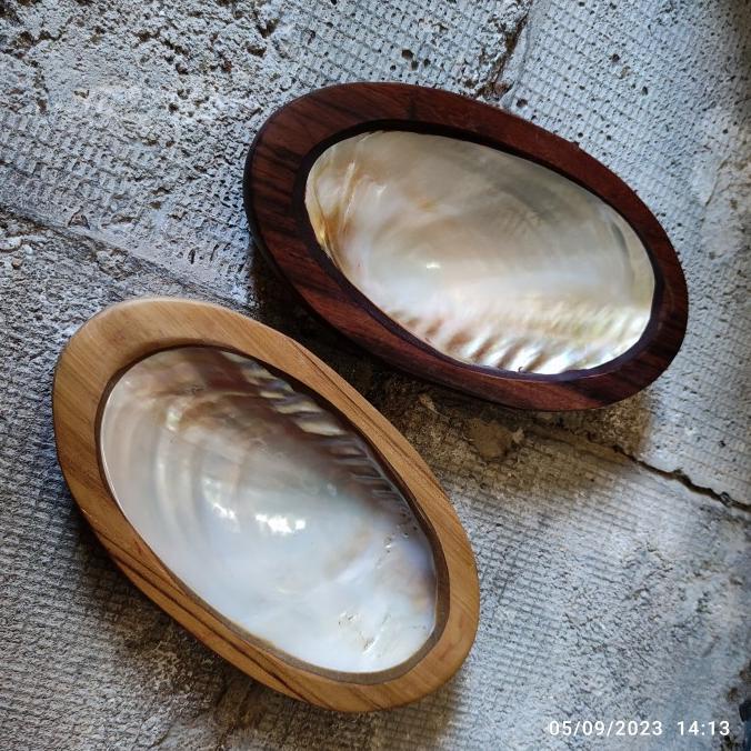 $$$$] piring kerang kayu